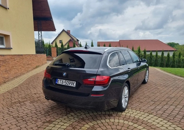 BMW Seria 5 cena 49500 przebieg: 289620, rok produkcji 2013 z Bieżuń małe 596